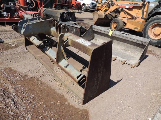 Annon/Woods 3-Point Hitch 7 ft. Box Blade w/8-Shank Hyd. Ripper Bar Includes( 1) Shank (Yard 2),