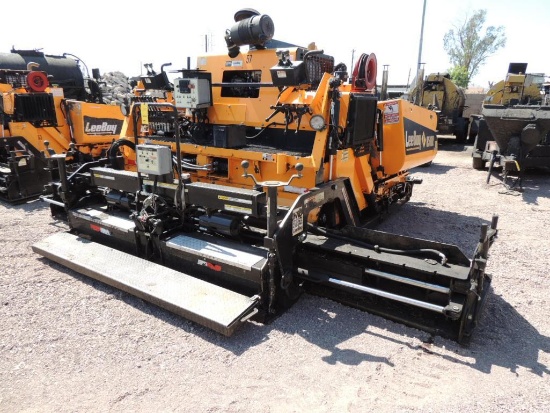 2018 Leeboy 8510D Paving Machine, S/N 185878, w/Electric 8 ft. -15 ft. Screed, 84 HP Kubota Tier IV,