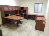 LOT: Desk, Chair, Table, Cabinet, Bookshelf, LOCATION: 2435 S. 6th Ave., Phoenix, AZ 85003