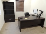 LOT: Desk, Chair, Table, File Cabinet, Bookshelf, LOCATION: 2435 S. 6th Ave., Phoenix, AZ 85003