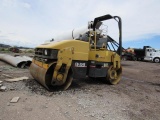 Caterpillar CB-334E Compactor, S/N CATCB334PC4F00374, Double Smooth Drum, 5
