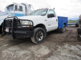 2003 Ford F350 Superduty Service Truck, VIN # 1FTSF31P93EB78758, 4 x 4, Pow