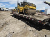 2001 Custom 25 ft. Equipment Trailer, VIN # 5B726186211002696, 25 ft. x 8 f