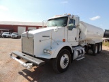 2012 Kenworth T800 Water Truck, VIN # 1XKDD49X5CJ333486, Cummins ISX15/500