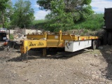 Dun Rite Equipment Trailer, 25 ft. x 8 ft., 20 ft. Flat, 5 ft. Beavertail,