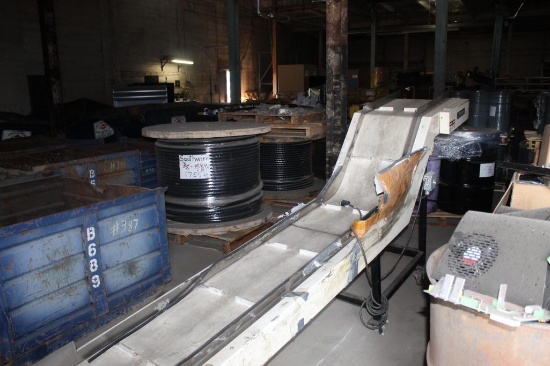 150 in. (est.) Electronic Belt Conveyor with 24 in. (est.) Step. (Located a