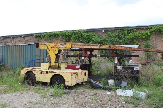 Drott Go-Devil, 6,000 lbs. Carry Deck Crane, 4850 Indicated Hours, (Located at 900 Oak Street, Dekal