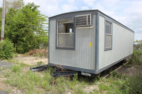1988 30 ft. Single-Axle Miller Construction Office Trailer, 240 sq. ft., S/N 349753, (Located at 420