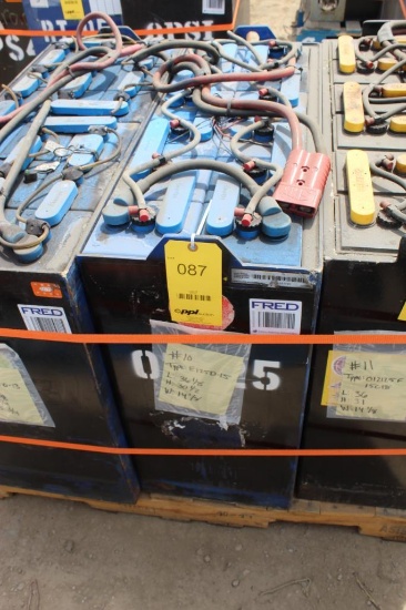 Forklift Battery Type E125-15, (600 N. Broadway Street, Aurora, IL 60505)