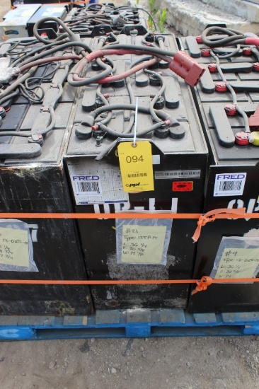 Forklift Battery Type 125-P-15, (600 N. Broadway Street, Aurora, IL 60505)