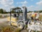 Yale 6000 lb. Gas Forklift Model GTB0SGTF-UF087, S/N N855160, Cushion Tires, Overhead Guard, 3-Stage