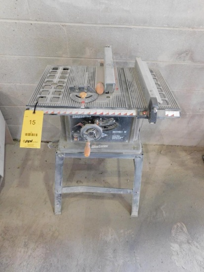 Shop Series Table Top Tilting Arbor Table Saw