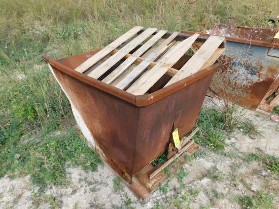 Self Dumping Hopper (located outside garage)