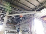 2 Ton Jib Crane, with CM Lodestar Hoist