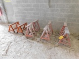 LOT: (8) Steel Work Horses