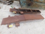 Pair of 9 ft. Long x 1.5 ft. Wide x 1 ft. High Steel Ramps (located outside Bay #1)