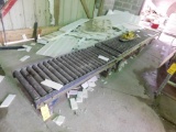 LOT: (1) Section 14 ft. x 2 ft. Roller Conveyor, (1) Section 5 ft. x 2 ft. Roller Conveyor, with 20