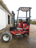 Moffett 5000 lb. Self Loading Forklift Model M5000, S/N D060087