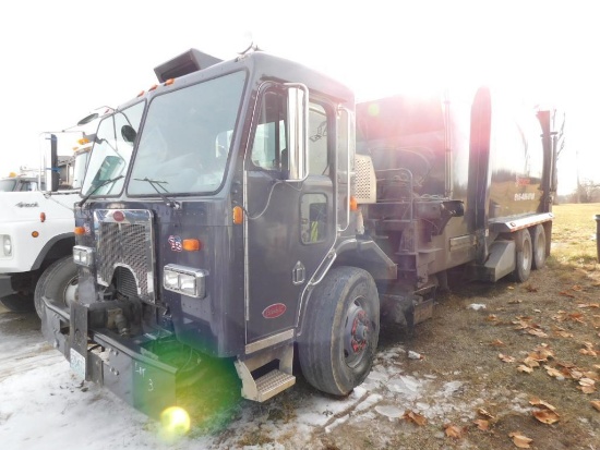 2010 Peterbilt T.A. Automated Side Loader Garbage Truck Model PB320, VIN 3BPZL50X2AF720010, Diesel