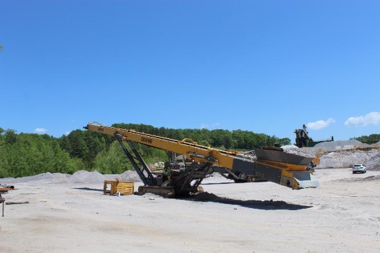 2018 Barford TR8036 Tracked Conveyor 80 ft. x 36 in., Remote Control Movement, Centralized Greasing,