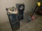 LOT: Floor Jack, Jack Stands, Tire Inflator and Ramps