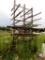 LOT: Cantilever Racks, Material Carts, Assorted Wood Posts