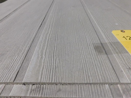 LOT: (50) Hardie Panel 4' x 10' Vertical Siding