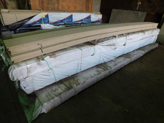 LOT: (450) Assorted Engineered Lumber 16' L x 6", 8" & 12", 3/8" Lap Siding