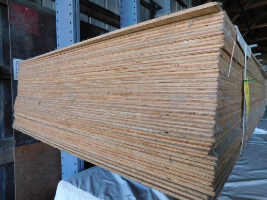 LOT: (45) AC Plywood 4 x 8 x 3/8