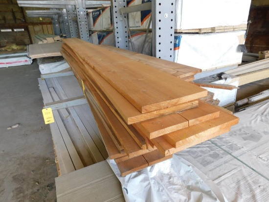 LOT: (27) Assorted Cedar 1 x 12 Raw