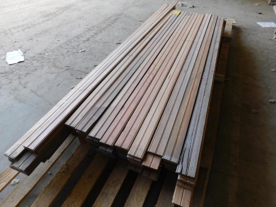 LOT: Assorted 3-1/4" Tongue & Groove Clear Pine Bead Board