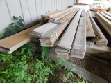 LOT: Assorted Weathered Cedar 1 x 10, 1 x 4, and Tongue & Groove 1 x 6