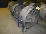 LOT: (3) Drum Fans