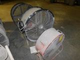 LOT: (3) Drum Fans