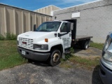 2005 GMC C4500 Flatbed Truck, Duramax Diesel, 14 ft. Bed (est.), VIN 1GDC4C1295F506610 (Not