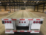 2007 East Flatbed Trailer, 48' x 8', Front Bulkhead, Dual Axle, VIN 1E1H5Y2877RG40286, Tool Boxes,