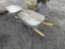 LOT: (2) True Temper Metal Wheel Barrels