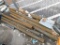 LOT: Contents of Items along shop fence line: Assorted Steel Pipes, Bags of Play Sand, Scrap, Truck