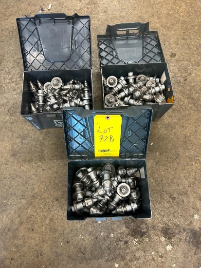 LOT: Containers of Planer Picks, Wirtgen Group, Generation X2: (2) W1-10 NG/20X2, (1) W7/20X2