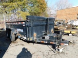 2014...Load Trail 14' x 7' Dump Trailer, Dual Axle, GVWR 14,000 lb., VIN 4ZEDT1426E1C57861