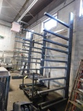 LOT: (2) Sections of Heavy Duty Cantilever Racking, One Sided, 48