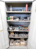 LOT: Cabinet w/Assorted Lathe Tooling