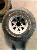 LOT: (2) 8-Bolt Rim & Tires