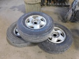 LOT: (2) Truck Tires, LT 265/75R16, (1) Truck Tires LT245/75R16