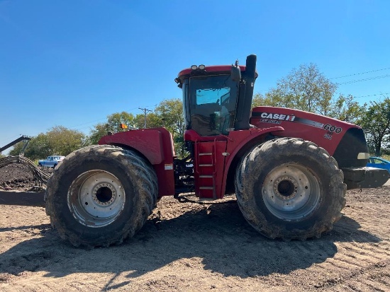 2014 Case 600 Tractor: Powered by Case IH FPT/Steiger 600 Wheeled, 2100rpm Engine Speed, 455gal Fuel