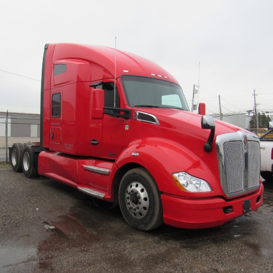 2021 Kenworth Construction T680 Sleeper Cab 6X4 Truck Tractor, Cummins X15 Turbo Diesel Engine,