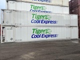 2021 Insulated, 53'; CIMC Container with Carrier Vector HE19 Refrigeration Unit, Approximately 1,121