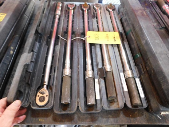 LOT: (5) CDI 1/2" Drive Torque Wrenches