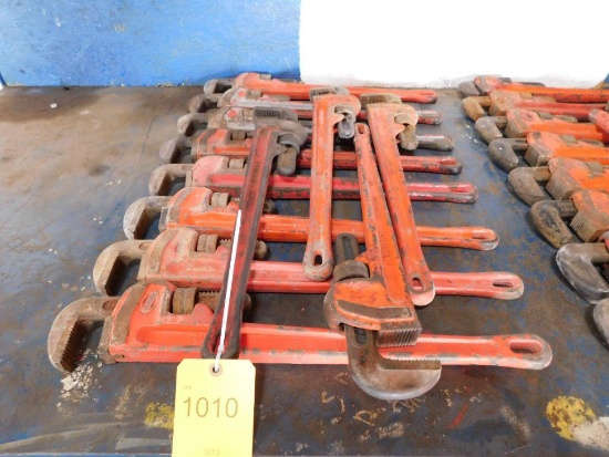 LOT: (12) Ridgid 24" Pipe Wrenches