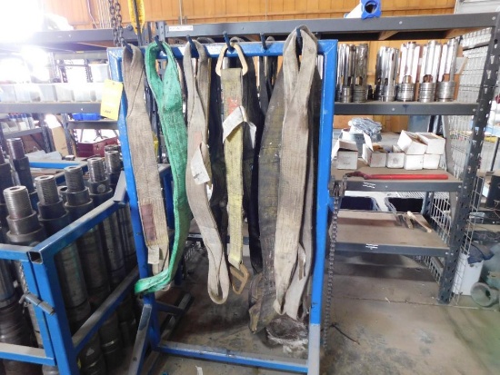 LOT: Rack w/Lifting Straps